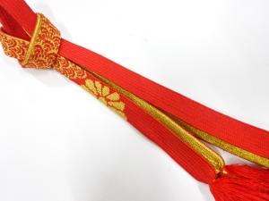 正絹　手組帯締め